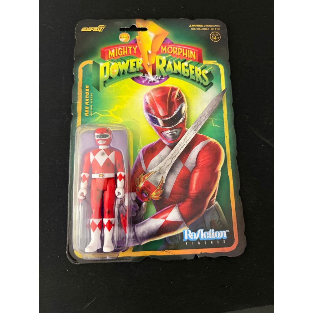 Power Rangers Red Ranger Battle Damaged